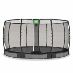 EXIT TOYS Exit Allure Premium InGround Trampoline - Ø 427cm - Zwart