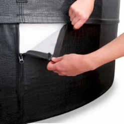 EXIT TOYS EXIT Leather Premium Opbouw Spa - 4-6 Persoons -Oase Velda Winkel exit leather premium 6 opblaasbare spa materiaal