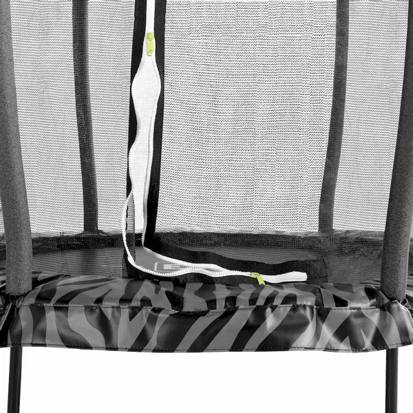 EXIT TOYS Exit Tiggy Junior 140 Cm Trampoline Met Net - Zwart/grijs 5 EXIT TOYS Exit Tiggy Junior 140 Cm Trampoline Met Net - Zwart/grijs - Afbeelding 3