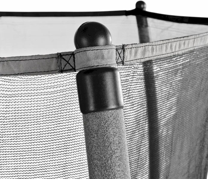 EXIT TOYS Exit Tiggy Junior 140 Cm Trampoline Met Net - Zwart/grijs 6 EXIT TOYS Exit Tiggy Junior 140 Cm Trampoline Met Net - Zwart/grijs - Afbeelding 4