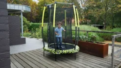 EXIT TOYS Exit Tiggy Junior 140 Cm Trampoline Met Net - Zwart/groen -Oase Velda Winkel exit 10 00 70 40 int 9 resultaat