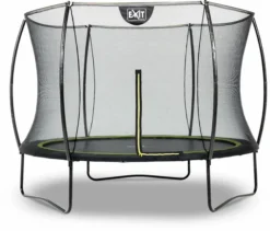 EXIT TOYS Exit Silhouette Trampoline Met Net - Ø 244 Cm - Zwart