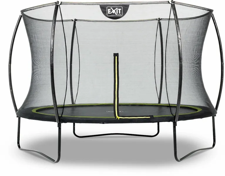 EXIT TOYS Exit Silhouette Trampoline Met Net - Ø 305 Cm- Zwart 3 EXIT TOYS Exit Silhouette Trampoline Met Net - Ø 305 Cm- Zwart