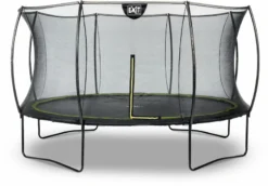 EXIT TOYS Exit Silhouette Trampoline Met Net - Ø 366 Cm - Zwart