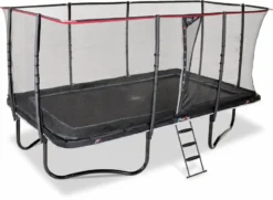 EXIT TOYS Exit PeakPro Trampoline Met Net En Ladder - 519 X 305 Cm - Zwart -Oase Velda Winkel exit peakpro trampoline met net en ladder 519 x 305 cm zwart 8