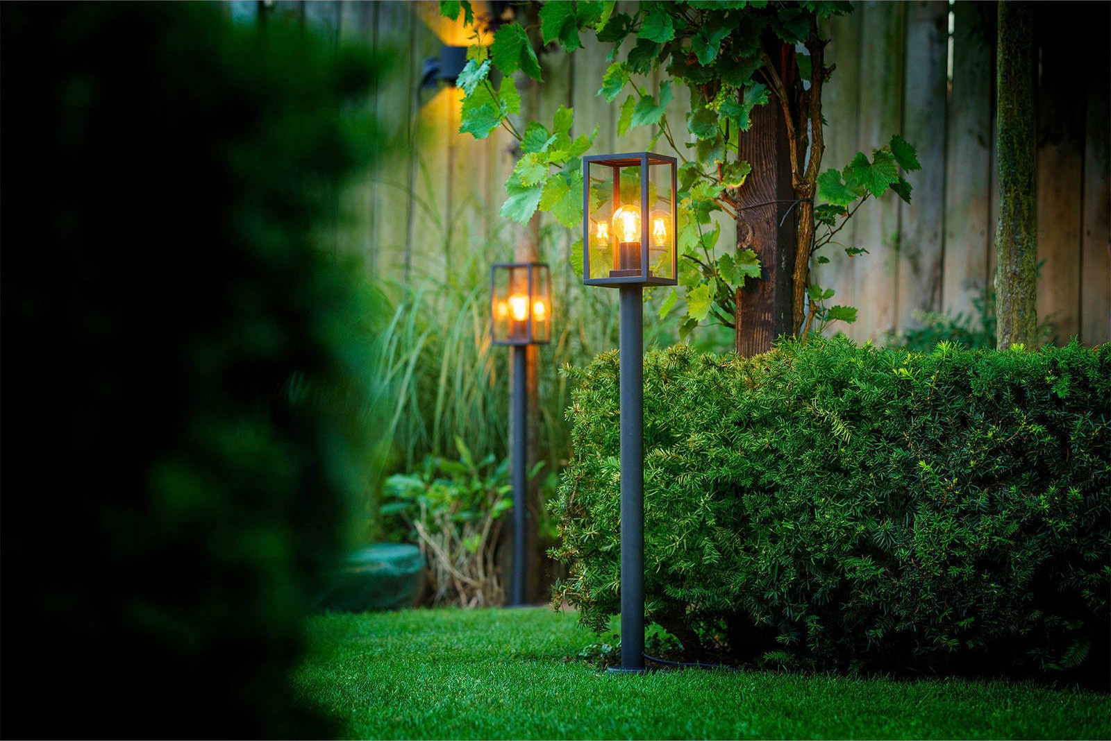 Oase Velda Winkel -Oase Velda Winkel garden lights 12v sokkellamp limosa 90 zwart 5907800859119 2
