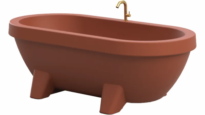 Gardentub Tuinbad - Terracotta 7 Gardentub Tuinbad - Terracotta - Afbeelding 5