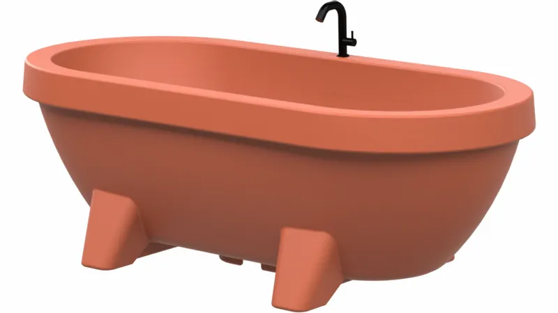 Gardentub Tuinbad - Terracotta 6 Gardentub Tuinbad - Terracotta - Afbeelding 4