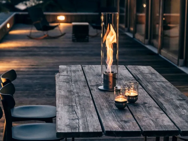 Höfats Spin 120 Tafelvuur - Grijs 5 Höfats Spin 120 Tafelvuur - Grijs - Afbeelding 3