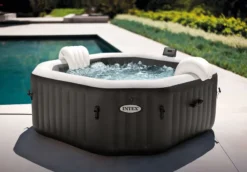 Intex Pure Spa Jet & Bubble Deluxe Opblaasbare Spa - 4 Persoons -Oase Velda Winkel intex pure spa deluxe 2020 6