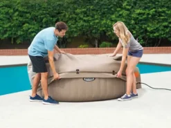 Intex Pure Spa Isolerende Beschermhoes - Ø 196 Cm -Oase Velda Winkel intex afdekhoes3