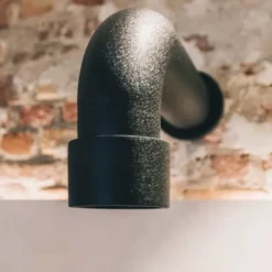 JEE-O Soho Buitendouchekop Muurbevestiging - Matzwart RVS -Oase Velda Winkel jee o buitendouchekop matzwart