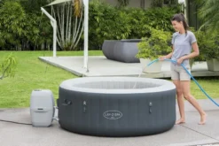 Bestway Lay-Z Spa Bali AirJet Opblaasbare Spa - 4 Persoons -Oase Velda Winkel lay z spa bali airjet opblaasbare spa 4 persoons 25