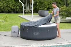 Bestway Lay-Z Spa Bali AirJet Opblaasbare Spa - 4 Persoons -Oase Velda Winkel lay z spa bali airjet opblaasbare spa 4 persoons 26