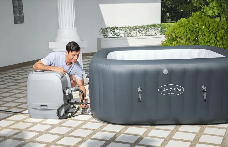 Bestway Lay-Z Spa Hawaii HydroJet Pro Opblaasbare Spa - 6 Persoons - Afbeelding 5