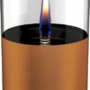 Tenderflame Lilly 10 Tafelhaard - Koper -Oase Velda Winkel lilly 10 glass copper sfeer 2 op maat 2