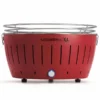 LotusGrill XL Hybrid Houtskoolbarbecue - Rood -Oase Velda Winkel lotusgrill xl rood
