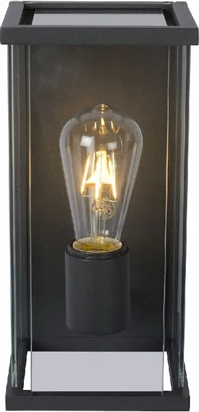 Lucide Claire Mini E27 Wandlamp - 1 Spot - Antraciet - Afbeelding 3