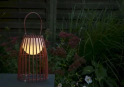 Lucide Fjara Led Tafellamp - Roestbruin -Oase Velda Winkel lucide fjara led tafellamp roestbruin 3