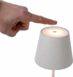 Lucide Justin Led Tafellamp - Wit -Oase Velda Winkel lucide justin led tafellamp wit 12