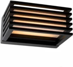 Lucide Malta Led Wandlamp - Zwart -Oase Velda Winkel lucide malta led wandlamp zwart 1