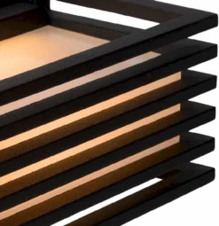 Lucide Malta Led Wandlamp - Zwart -Oase Velda Winkel lucide malta led wandlamp zwart 2