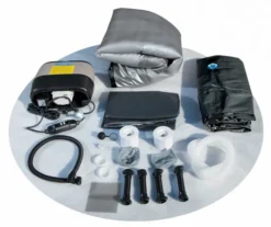 NetSpa Aspen Opblaasbare Spa - 4 Persoons -Oase Velda Winkel netspa aspen 4 persoons het complete pakket