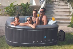 NetSpa Canyon Opblaasbare Spa - 4 Persoons -Oase Velda Winkel netspa canyon opblaasbare jacuzzi 4persoons1