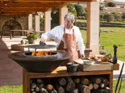 OFYR Island Corten 100 Teak Wood -Oase Velda Winkel ofyr2 2