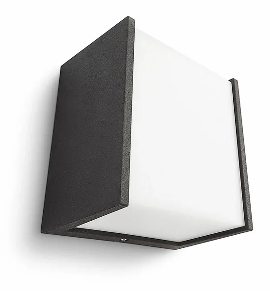 Philips MyGarden Macaw Led Wandlamp - Zwart 4 Philips MyGarden Macaw Led Wandlamp - Zwart - Afbeelding 2