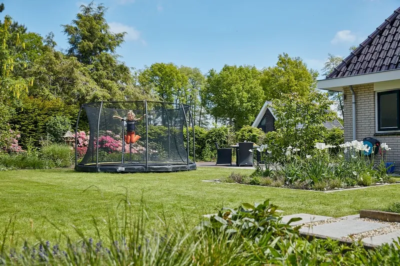Salta Comfort Edition InGround Trampoline - ⌀ 251 Cm - Zwart - Afbeelding 12