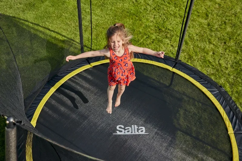 Salta Comfort Edition Trampoline - ⌀ 213 Cm - Zwart - Afbeelding 6
