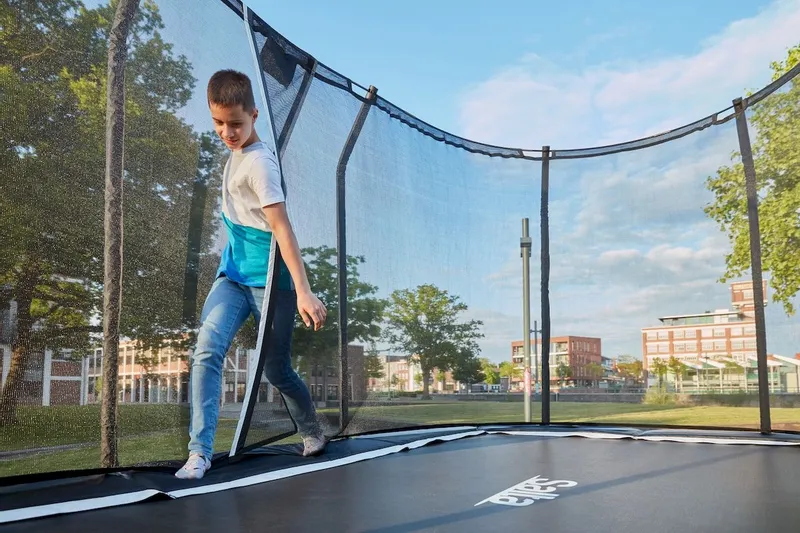 Salta Premium Black Edition Trampoline - 305 X 214 Cm - Zwart - Afbeelding 8