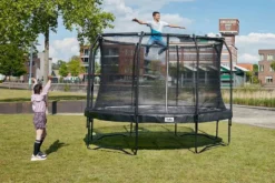 Salta Premium Black Edition Trampoline - ⌀ 366 Cm - Zwart -Oase Velda Winkel salta premium edition trampoline 366 cm zwart 6