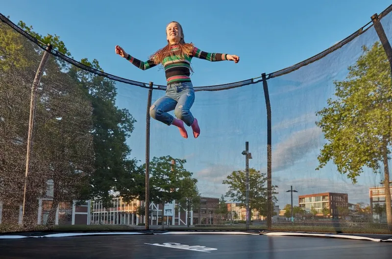 Salta Premium Black Edition Trampoline - ⌀ 396 Cm - Zwart - Afbeelding 6