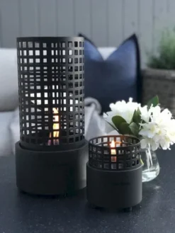 Tenderflame Signal Hill 12 Tafelhaard - Zwart -Oase Velda Winkel signal hill 12 metal sfeer op maat 3