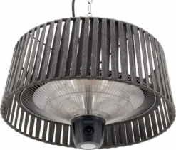 Sunred Heater Artix Hanging 1500 Terrasverwarmer - Grijs -Oase Velda Winkel sunred heate artix hanging grey 1500 4