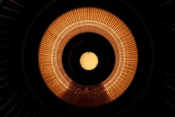 Sunred Heater Artix Hanging 1800 Terrasverwarmer - Grijs -Oase Velda Winkel sunred heater artix hanging grey 1800 terrasverwarmer 5