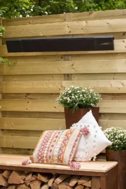 Sunred Heater Nero Wall Hanging 2400 Terrasverwarmer -Oase Velda Winkel sunred heater nero wall hanging 2400 terrasverwarmer 2
