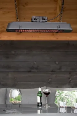 Sunred Heater Royal Diamond Dark Vintage Hanging 2500 Terrasverwarmer -Oase Velda Winkel sunred heater royal diamond dark vintage hanging 2500 terrasverwarmer 3