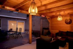 Sunred Heater Royal Diamond Dark Wall 2500 Terrasverwarmer -Oase Velda Winkel sunred heater royal diamond dark wall terrasverwarmer 11 1