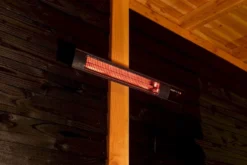 Sunred Heater Royal Diamond Dark Wall 2500 Terrasverwarmer -Oase Velda Winkel sunred heater royal diamond dark wall terrasverwarmer 13 2