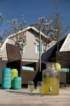 Sunred Heater Royal Diamond Standing 2000 Terrasverwarmer - Grijs -Oase Velda Winkel sunred heater royal diamond silver standing 2000 terrasverwarmer 2