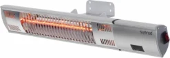 Sunred Heater Royal Diamond Wall 2000 Terrasverwarmer - Grijs -Oase Velda Winkel sunred heater royal diamond silver wall 2000 terrasverwarmer 4