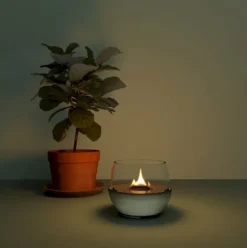 Tenderflame Tulip 14 Tafelhaard - Groen -Oase Velda Winkel tulip 14 reactive glace green sfeer op maat 3