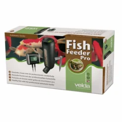 Velda Fish Feeder Pro Voerautomaat -Oase Velda Winkel velda fish feeder pro verpakking