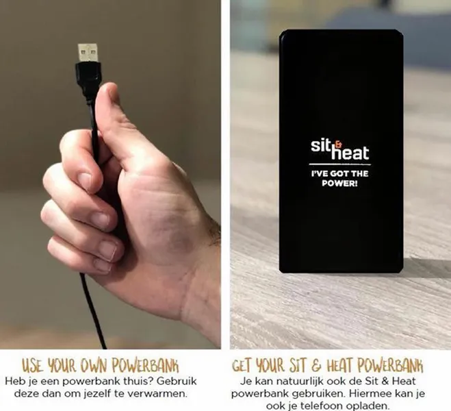 Sit & Heat Warmtekussen Square - Roze 5 Sit & Heat Warmtekussen Square - Roze - Afbeelding 3