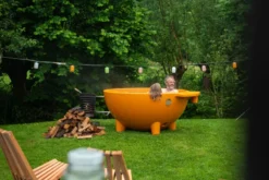 Weltevree Dutchtub Original Houtgestookte Hottub - 4 Personen - Oranje -Oase Velda Winkel weltevree dutchtub medium 1 1